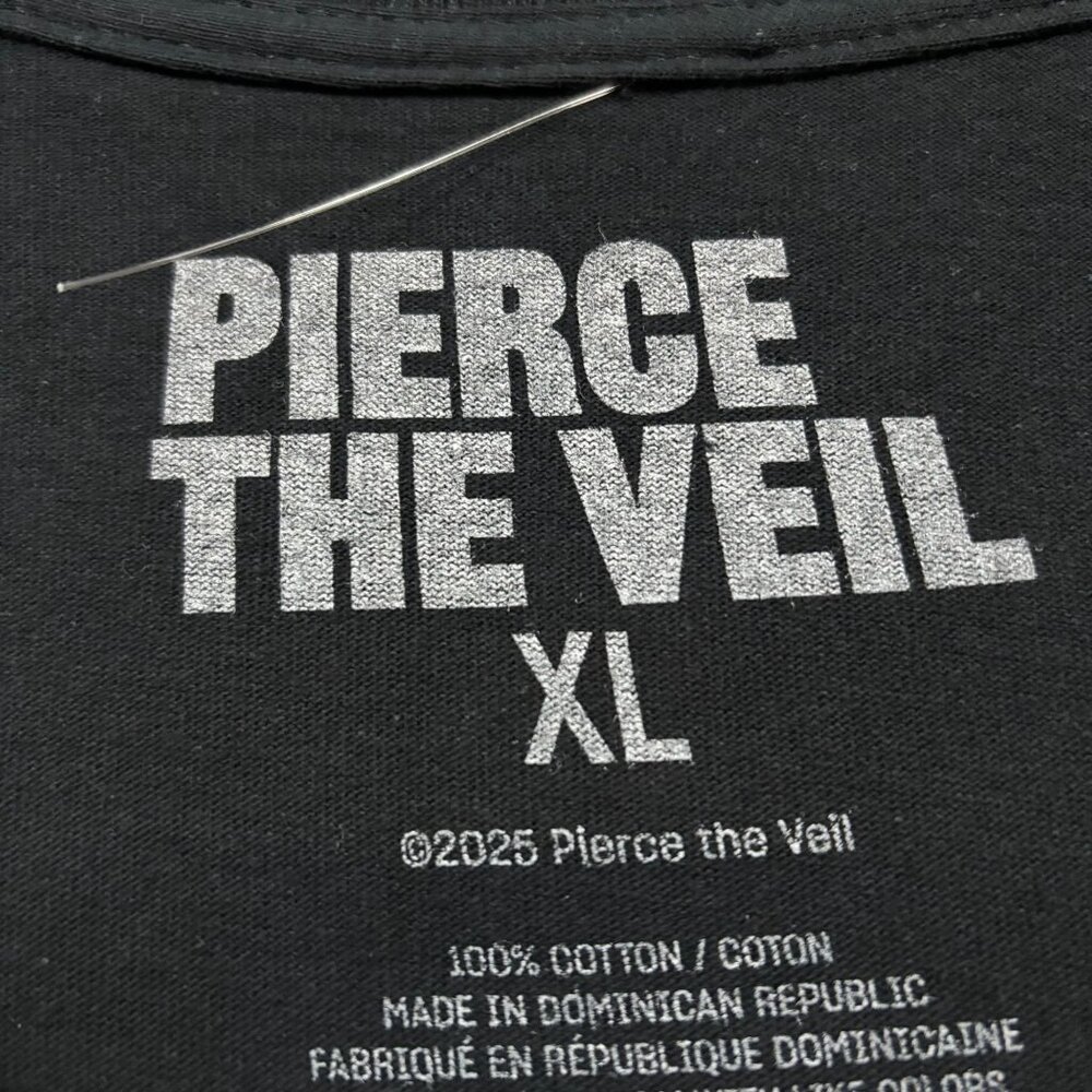 Pierce the Veil I Cant Hear You World Tour Emo Band Tee XL - Picture 4 of 4